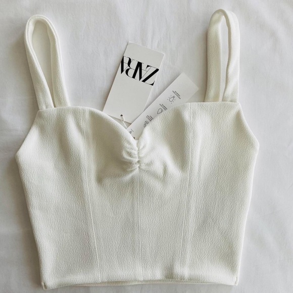 BLOGGER'S FAVE! Zara Corset white - Picture 2 of 7